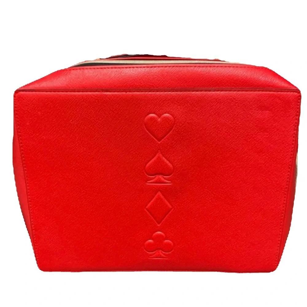 Estée Lauder Hearts & Spades Large Train Case w/Handle NWOT